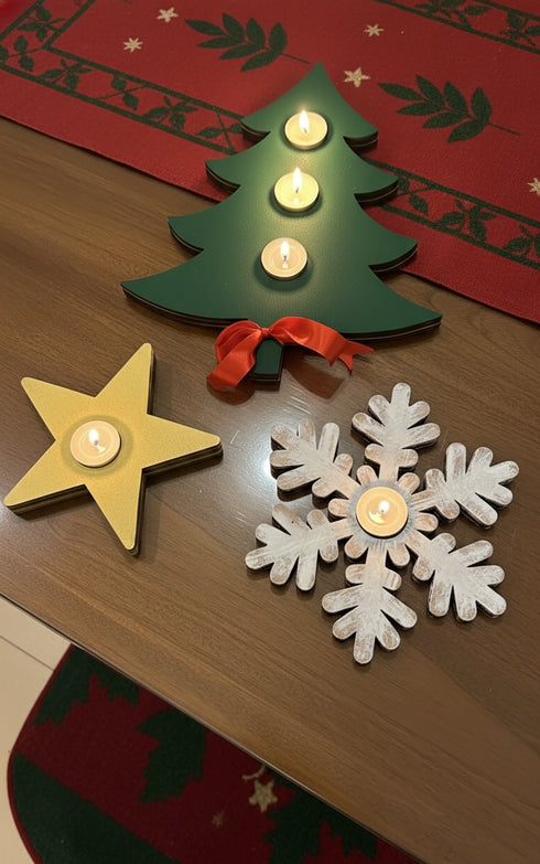 Winter bloom (set of 3)